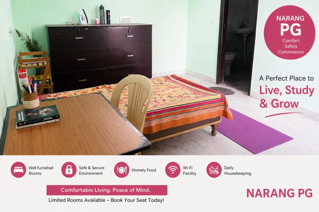 girls pg in mukherjee nagar
